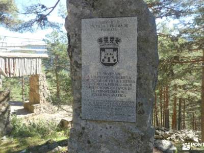 Pinares Navafría - Montes Carpetanos chorreras de cuenca parque natural las batuecas rutas senderism